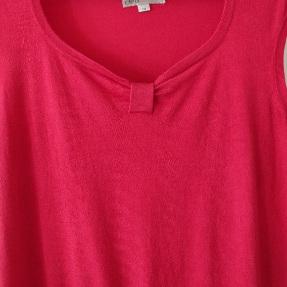 Coral Cleo Sweater, size L - Picture 3 of 4